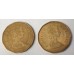 CANADA 1989 . ONE 1 DOLLAR . 2x LOONIE COINS . COLLECTABLE